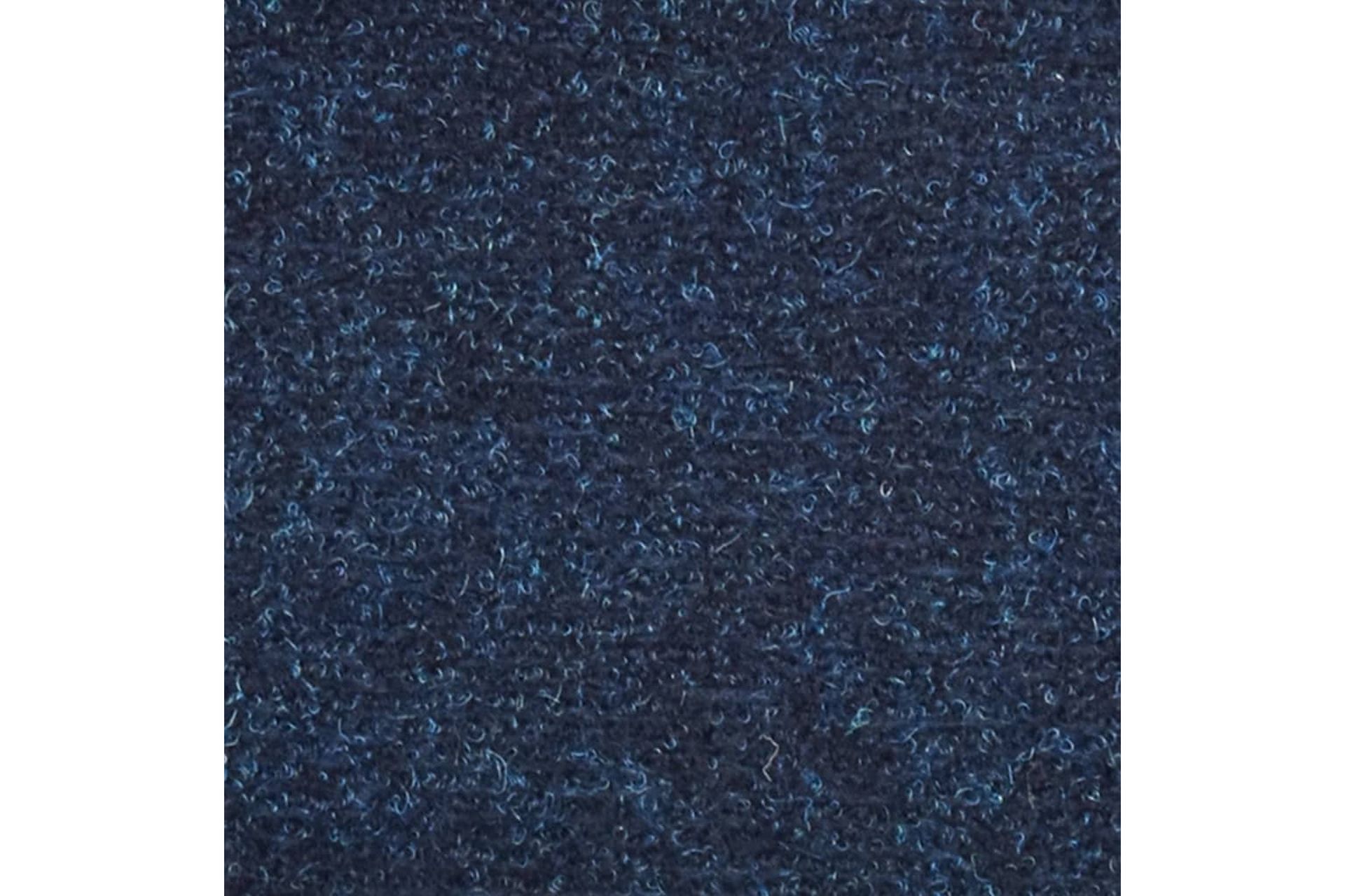 Selvklebende trappematter 15stk blå 56x17x3cm nålestempel - Blå - Tekstiler - Tepper & Matter - Spesialmatte - Trappetepper