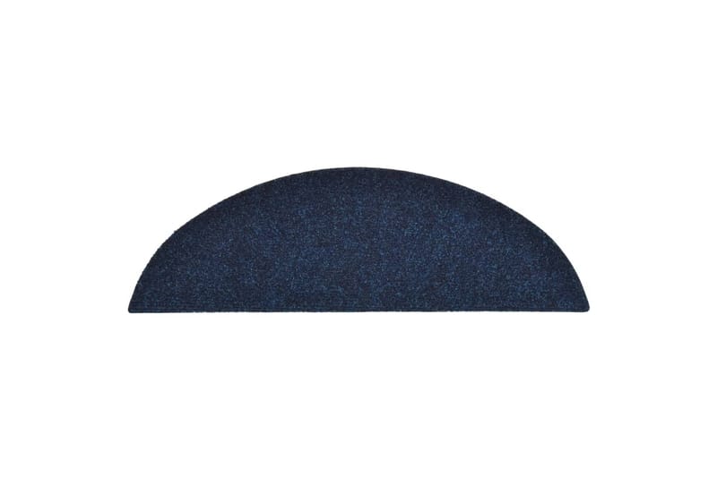 Selvklebende trappematter 15stk blå 56x17x3cm nålestempel - Blå - Tekstiler - Tepper & Matter - Spesialmatte - Trappetepper