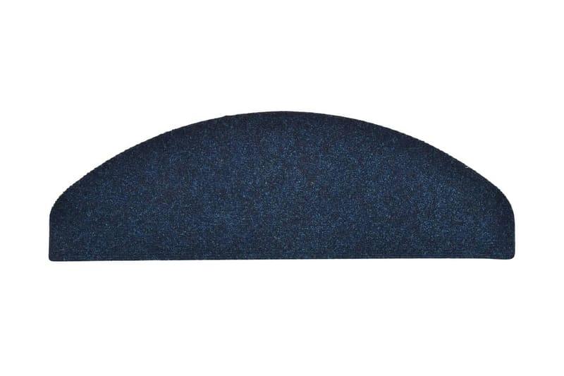 Selvklebende trappematter 15stk blå 65x21x4cm nålestempel - Blå - Tekstiler - Tepper & Matter - Spesialmatte - Trappetepper