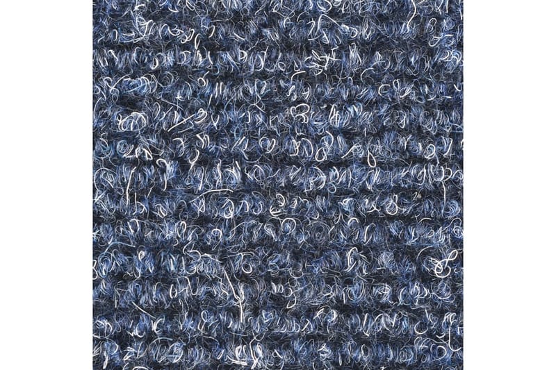 Selvklebende trappematter 5 stk blå 65x21x4 cm nålestempel - Blå - Tekstiler - Tepper & Matter - Spesialmatte - Trappetepper