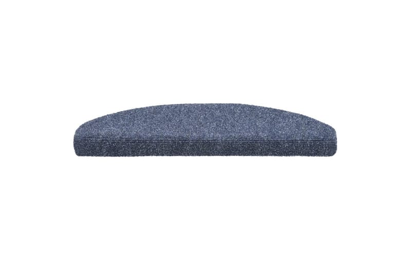 Selvklebende trappematter 5 stk blå 65x21x4 cm nålestempel - Blå - Tekstiler - Tepper & Matter - Spesialmatte - Trappetepper