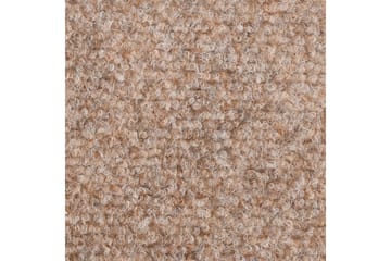 Selvklebende trappematter 5 stk brun 65x21x4 cm nålestempel - Brun - Tekstiler - Tepper & Matter - Spesialmatte - Trappetepper