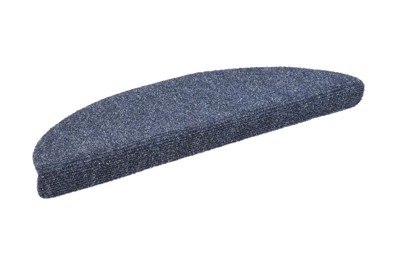 Selvklebende trappematter nålestempel 15 stk 54x16x4 cm blå - Blå - Tekstiler - Tepper & Matter - Spesialmatte - Trappetepper