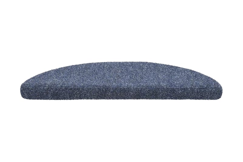 Selvklebende trappematter nålestempel 15 stk 54x16x4 cm blå - Blå - Tekstiler - Tepper & Matter - Spesialmatte - Trappetepper
