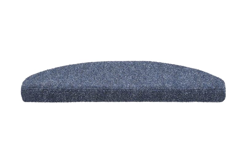 Selvklebende trappematter nålestempel 15 stk 65x21x4 cm blå - Blå - Tekstiler - Tepper & Matter - Spesialmatte - Trappetepper