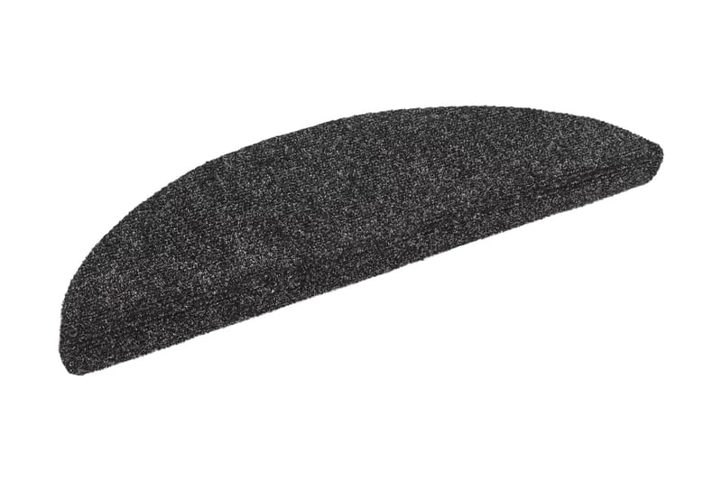 Selvklebende trappematter nålestempel 15stk 54x16x4cm grå - Mørkegrå - Tekstiler - Tepper & Matter - Spesialmatte - Trappetepper