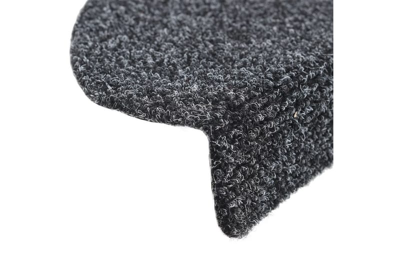 Selvklebende trappematter nålestempel 15stk 65x21x4cm  grå - Brun - Tekstiler - Tepper & Matter - Spesialmatte - Trappetepper
