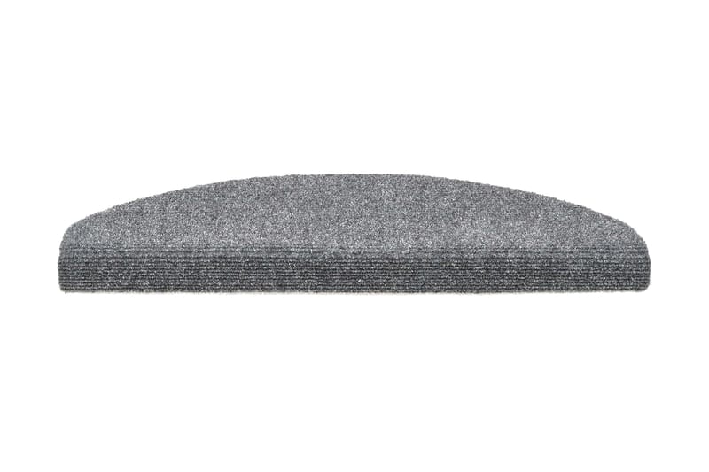 Selvklebende trappematter nålestempel 15stk 65x21x4cm lysgrå - Lysegrå - Tekstiler - Tepper & Matter - Spesialmatte - Trappetepper