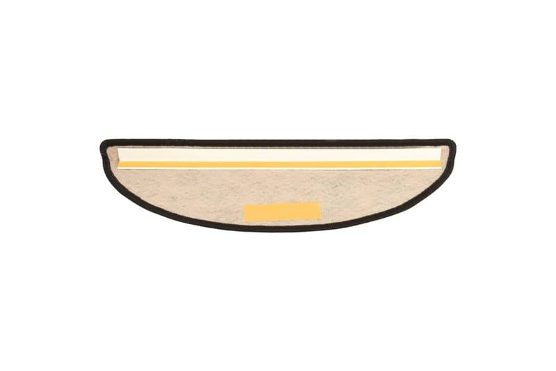 Selvklebende trappematter sisal 15 stk 56x20 cm antrasitt - Antrasittgrå - Tekstiler - Tepper & Matter - Spesialmatte - Trappetepper