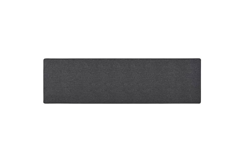 Teppeløper i antrasitt 50x200 cm - Antrasittgrå - Tekstiler - Tepper & Matter - Spesialmatte - Trappetepper