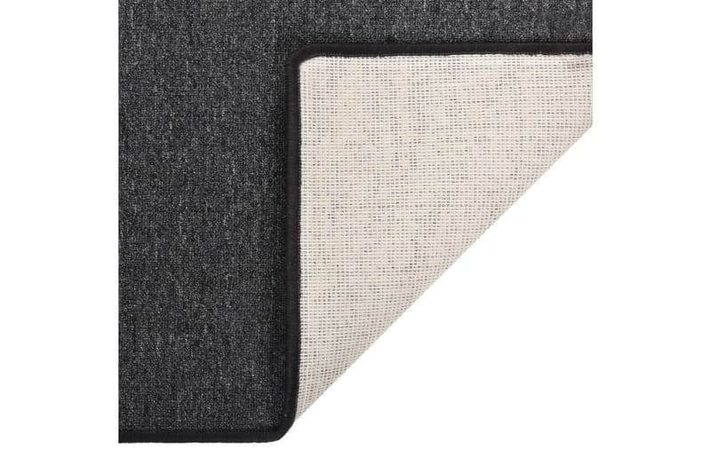 Teppeløper i antrasitt 80x300 cm - Antrasittgrå - Tekstiler - Tepper & Matter - Spesialmatte - Trappetepper