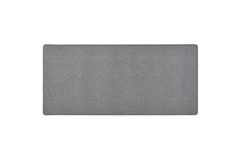 Teppeløper mørkegrå 50x100 cm - Grå - Tekstiler - Tepper & Matter - Spesialmatte - Trappetepper