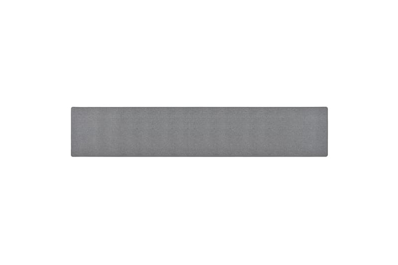 Teppeløper mørkegrå 50x300 cm - Grå - Tekstiler - Tepper & Matter - Spesialmatte - Trappetepper