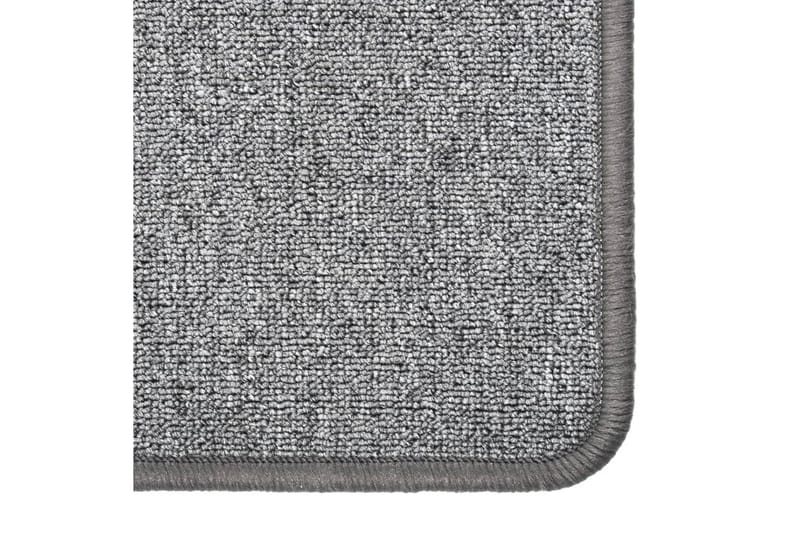 Teppeløper mørkegrå 80x150 cm - Grå - Tekstiler - Tepper & Matter - Spesialmatte - Trappetepper