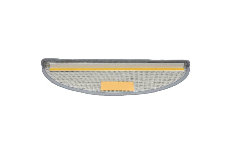 Trappematte grå 15 stk 56x20 cm - Grå - Tekstiler - Tepper & Matter - Spesialmatte - Trappetepper