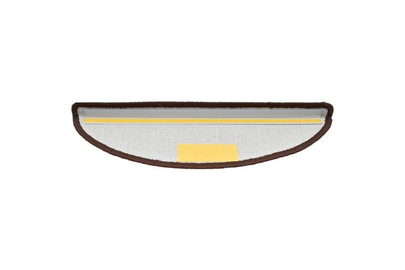 Trappematter 10 stk 65x25 cm brun - Brun - Tekstiler - Tepper & Matter - Spesialmatte - Trappetepper