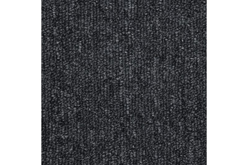 Trappematter 10 stk 65x28 cm mørkegrå - Grå - Tekstiler - Tepper & Matter - Spesialmatte - Trappetepper