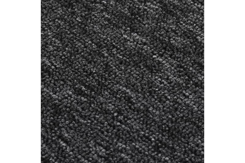 Trappematter 15 stk 60x25 cm antrasitt sklisikker - Antrasittgrå - Tekstiler - Tepper & Matter - Spesialmatte - Trappetepper