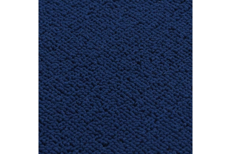 Trappematter 15 stk 60x25 cm marineblå sklisikker - Blå - Tekstiler - Tepper & Matter - Spesialmatte - Trappetepper