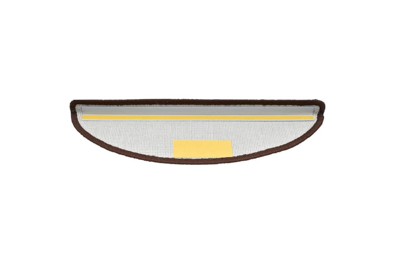 Trappematter 15 stk brun 65x25 cm - Brun - Tekstiler - Tepper & Matter - Spesialmatte - Trappetepper