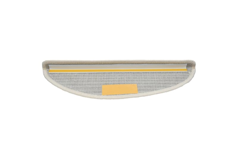 Trappematter 15 stk hvit 56x20 cm - Hvit - Tekstiler - Tepper & Matter - Spesialmatte - Trappetepper