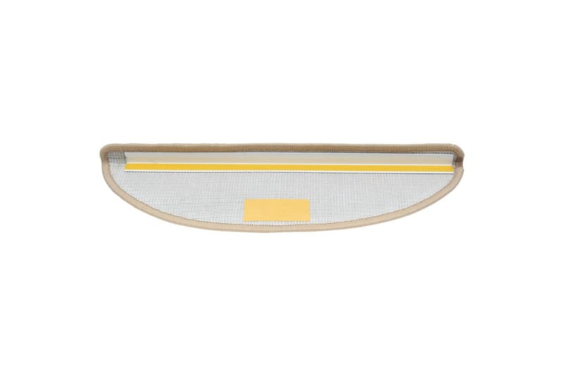 Trappematter 15 stk kremhvit 56x20 cm - Kremhvit - Tekstiler - Tepper & Matter - Spesialmatte - Trappetepper