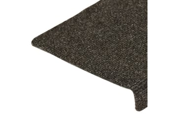 Trappematter 15 stk nålestempel 65x25 grå - Grå - Tekstiler - Tepper & Matter - Spesialmatte - Trappetepper