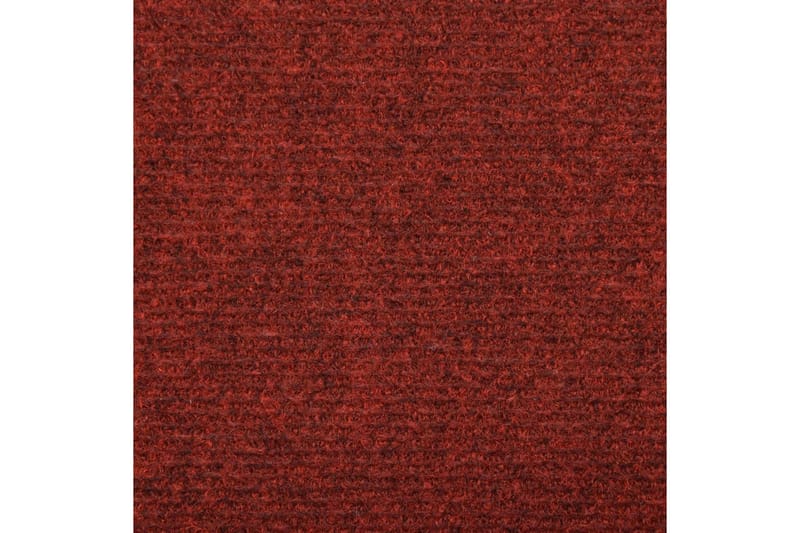 Trappematter 15 stk nålestempel 65x25 rød - Tekstiler - Tepper & Matter - Spesialmatte - Trappetepper