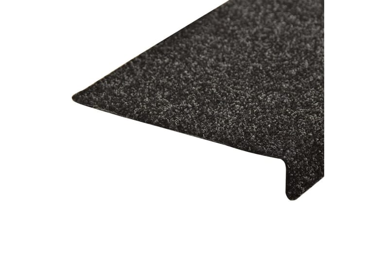 Trappematter 15 stk nålestempel 65x25 svart - Tekstiler - Tepper & Matter - Spesialmatte - Trappetepper