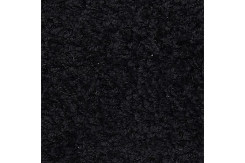 Trappematter 15 stk svart 65x25 cm - Svart - Trappetepper