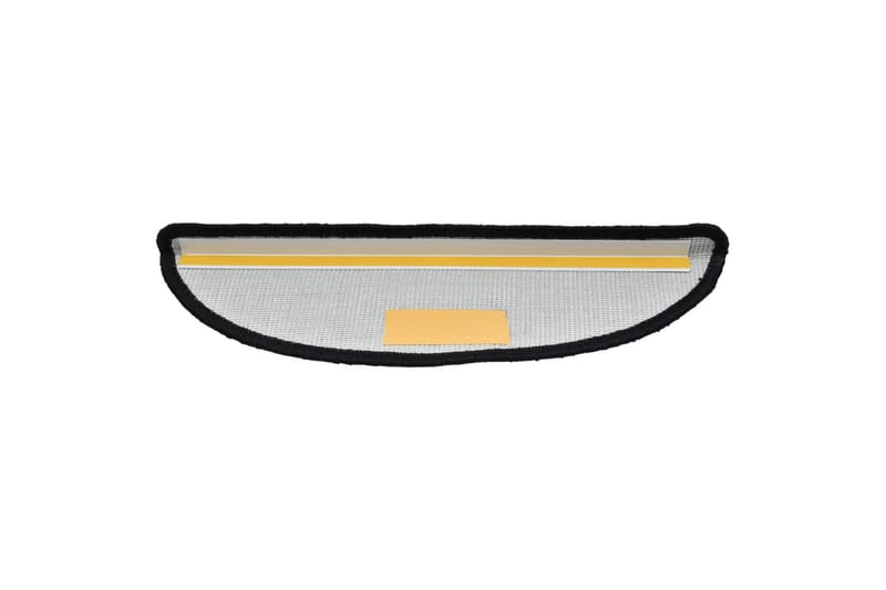 Trappematter 15 stk svart 65x25 cm - Svart - Tekstiler - Tepper & Matter - Spesialmatte - Trappetepper