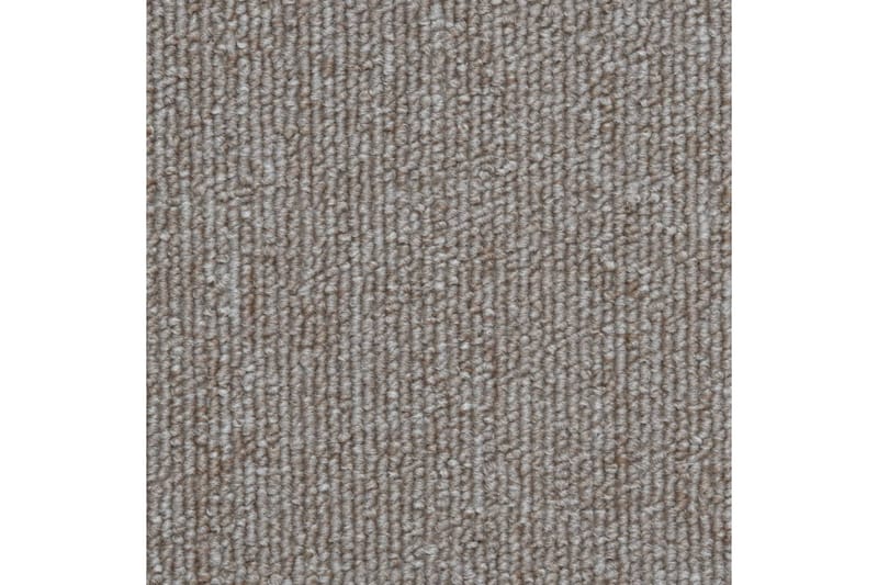 Trappematter gråbrun 15 stk 65x24x4 cm - Taupe - Tekstiler - Tepper & Matter - Spesialmatte - Trappetepper