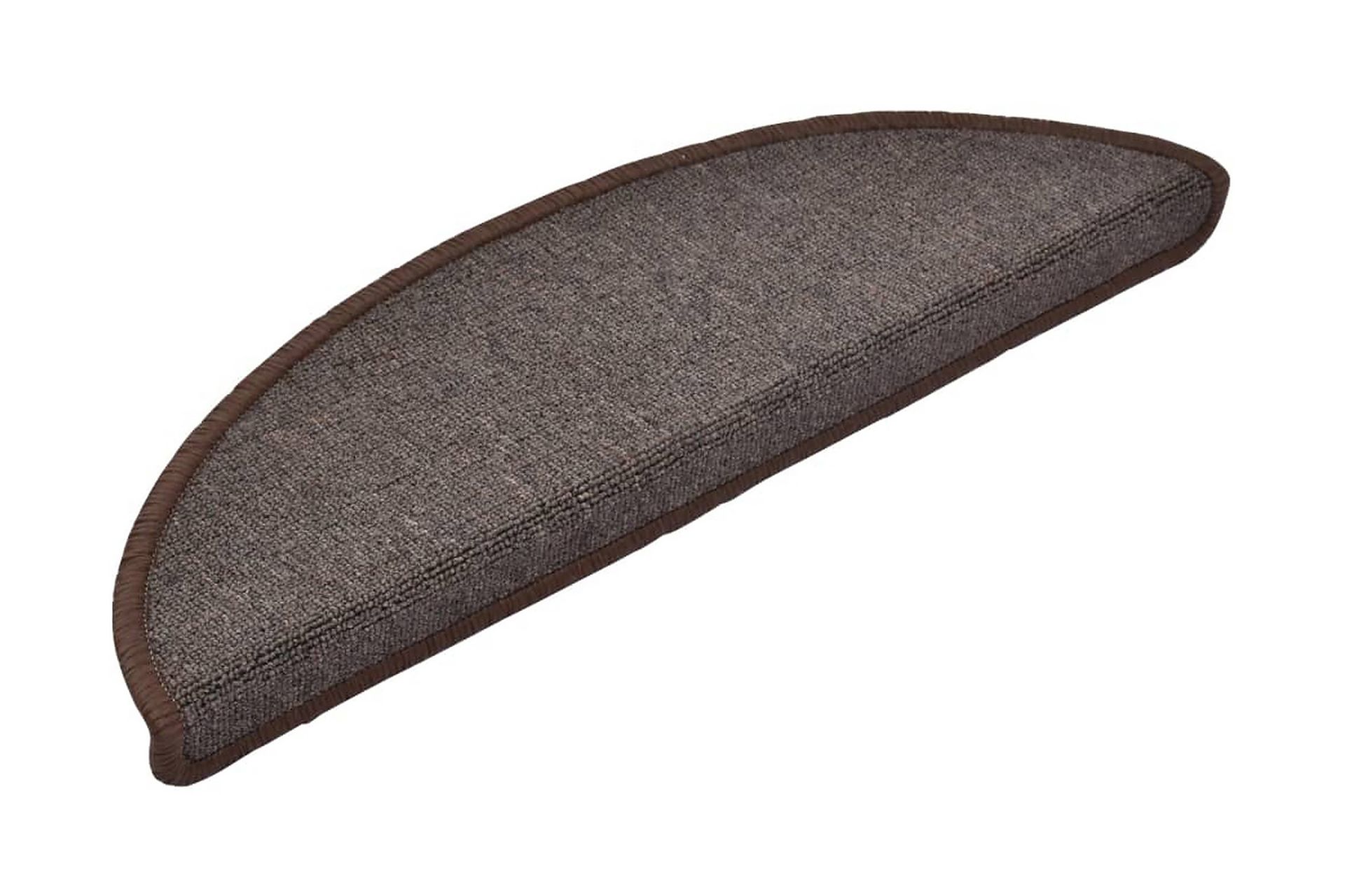 Trappematter kaffebrun 15 stk 56x17x3 cm - Tekstiler - Tepper & Matter - Spesialmatte - Trappetepper