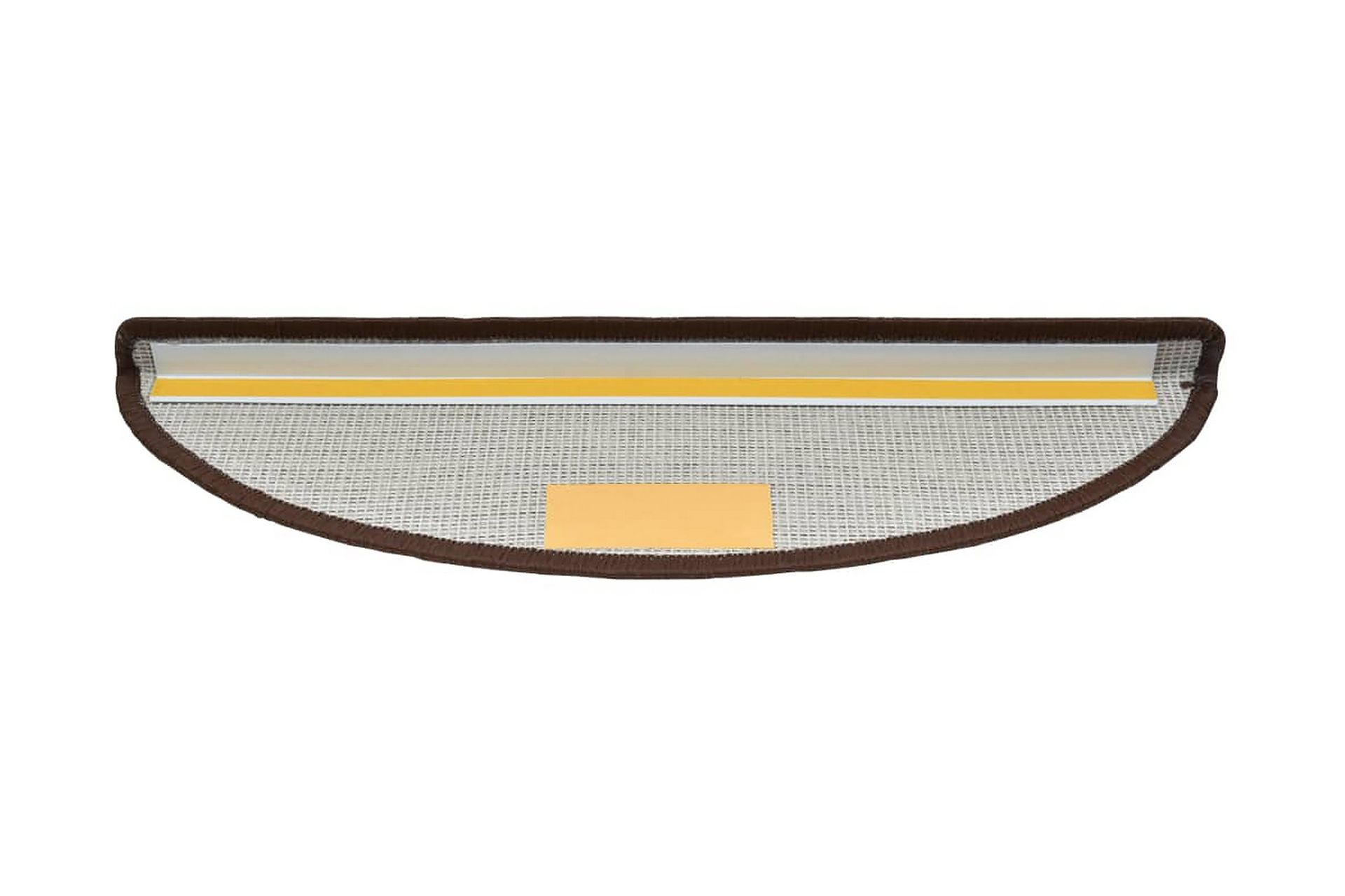Trappematter kaffebrun 15 stk 56x17x3 cm - Tekstiler - Tepper & Matter - Spesialmatte - Trappetepper