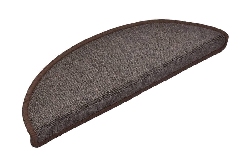 Trappematter kaffebrun 15 stk 65x24x4 cm - Tekstiler - Tepper & Matter - Spesialmatte - Trappetepper