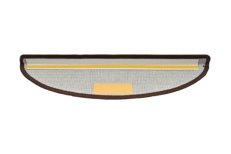 Trappematter kaffebrun 15 stk 65x24x4 cm - Tekstiler - Tepper & Matter - Spesialmatte - Trappetepper