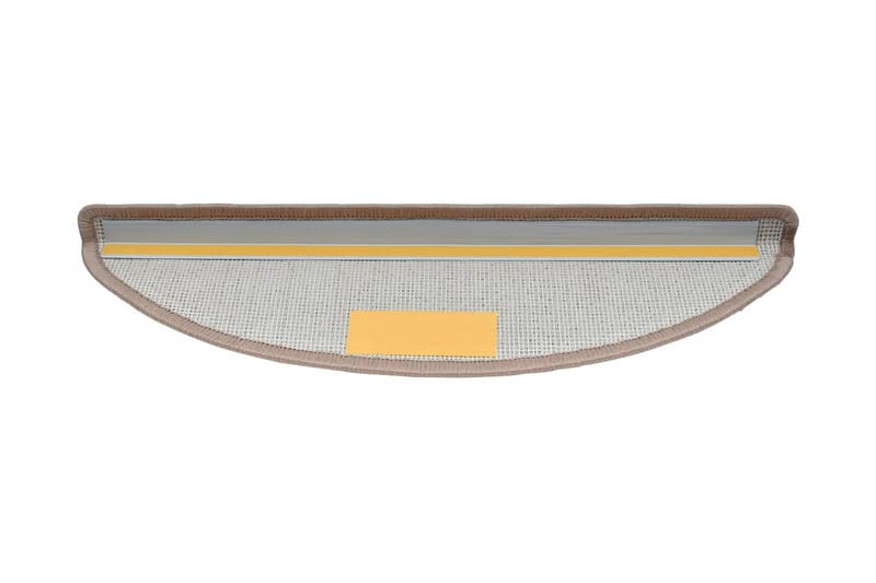 Trappematter lys brun 15 stk 65x24x4 cm - Lysebrun - Tekstiler - Tepper & Matter - Spesialmatte - Trappetepper