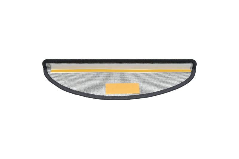 Trappematter mørk grå 15 stk 65x24x4 cm - Mørkegrå - Tekstiler - Tepper & Matter - Spesialmatte - Trappetepper