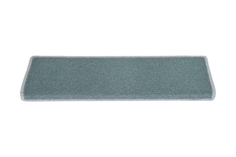 Trappetrinnstepper 15 stk 65x25 blå - Blå - Tekstiler - Tepper & Matter - Spesialmatte - Trappetepper