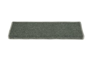 Trappetrinnstepper 15 stk 65x25 grønn - grønn - Tekstiler - Tepper & Matter - Spesialmatte - Trappetepper