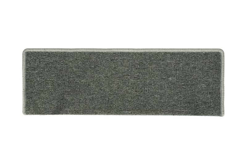 Trappetrinnstepper 15 stk 65x25 grønn - grønn - Tekstiler - Tepper & Matter - Spesialmatte - Trappetepper