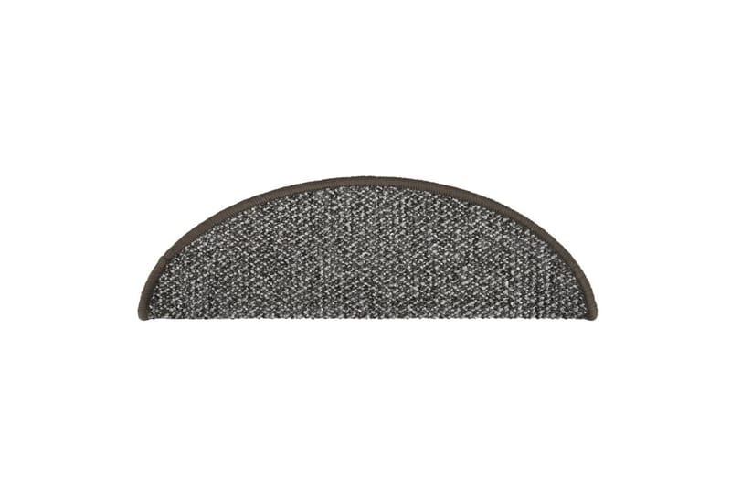 Trappetrinnstepper 15 stk antrasitt 65x25 cm - Antrasittgrå - Tekstiler - Tepper & Matter - Spesialmatte - Trappetepper
