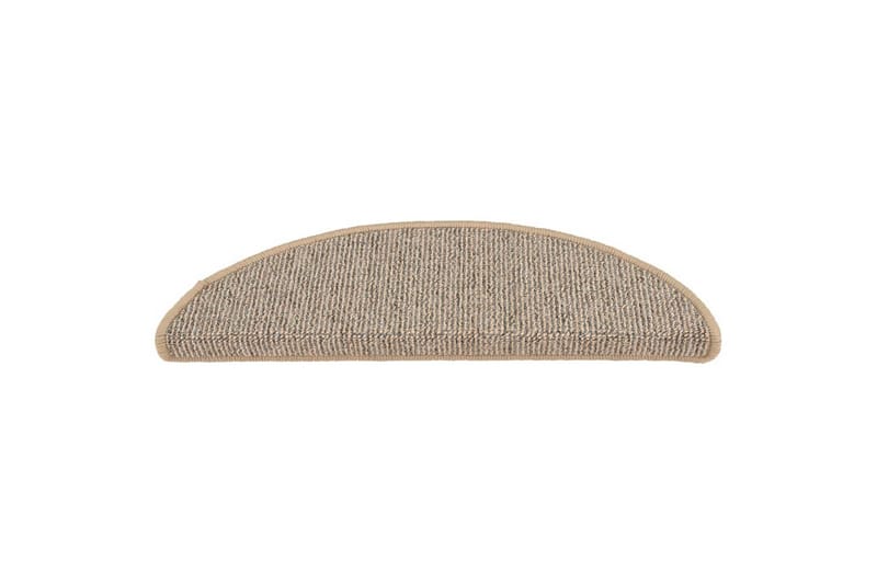 Trappetrinnstepper 15 stk brun 56x17x3 cm - Brun - Tekstiler - Tepper & Matter - Spesialmatte - Trappetepper