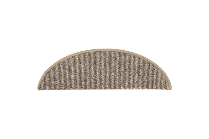 Trappetrinnstepper 15 stk brun 56x17x3 cm - Brun - Tekstiler - Tepper & Matter - Spesialmatte - Trappetepper