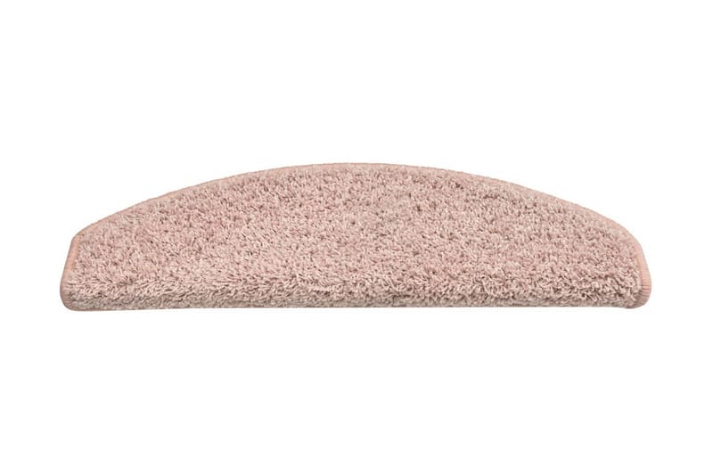 Trappetrinnstepper 15 stk lyserosa 65x21x4 cm - Rosa - Tekstiler - Tepper & Matter - Spesialmatte - Trappetepper