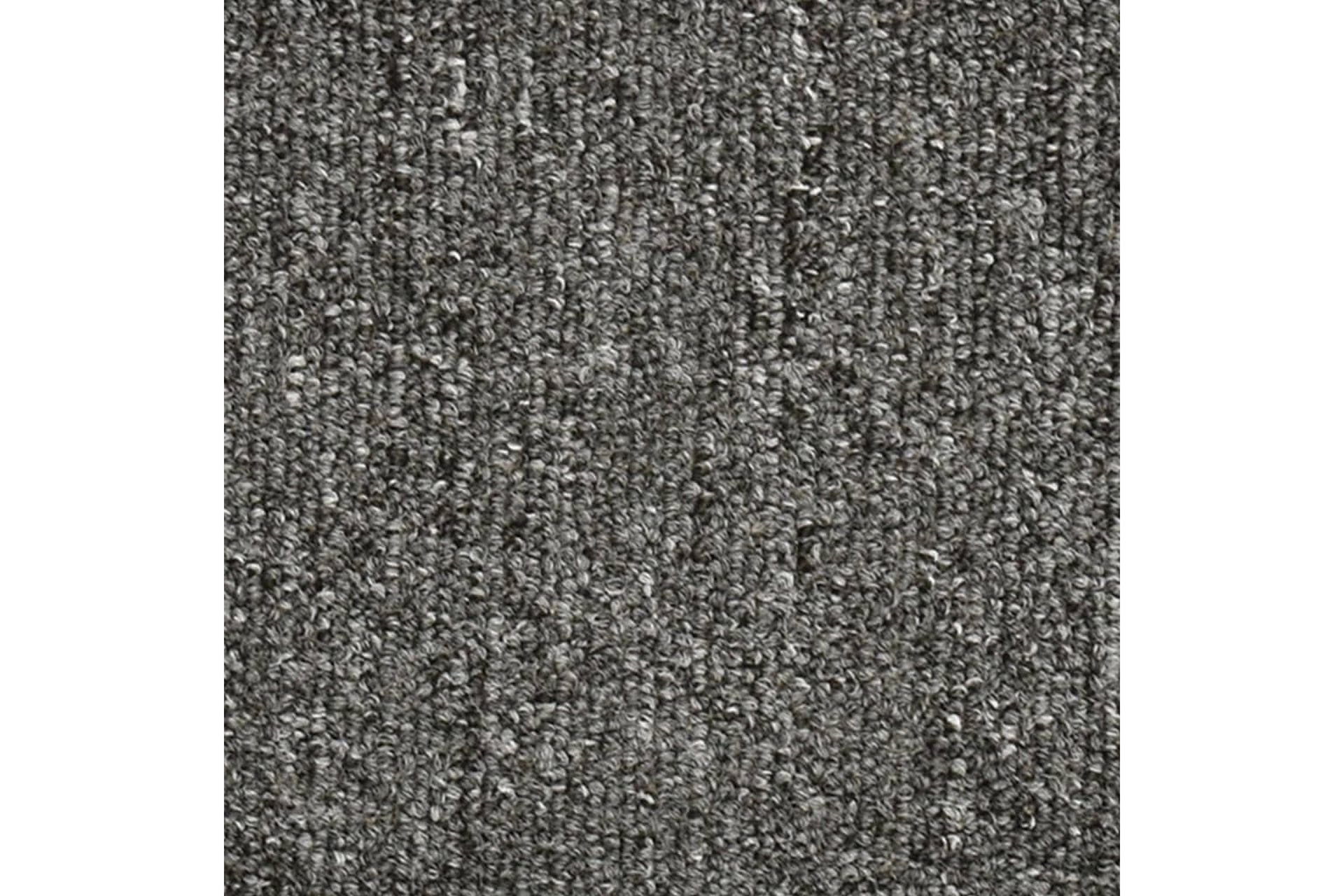 Trappetrinnstepper 15 stk mørkegrå 65x24x4 cm - Grå - Tekstiler - Tepper & Matter - Spesialmatte - Trappetepper