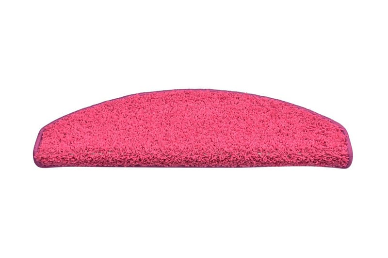 Trappetrinnstepper 15 stk rosa 65x21x4 cm - Rosa - Tekstiler - Tepper & Matter - Spesialmatte - Trappetepper