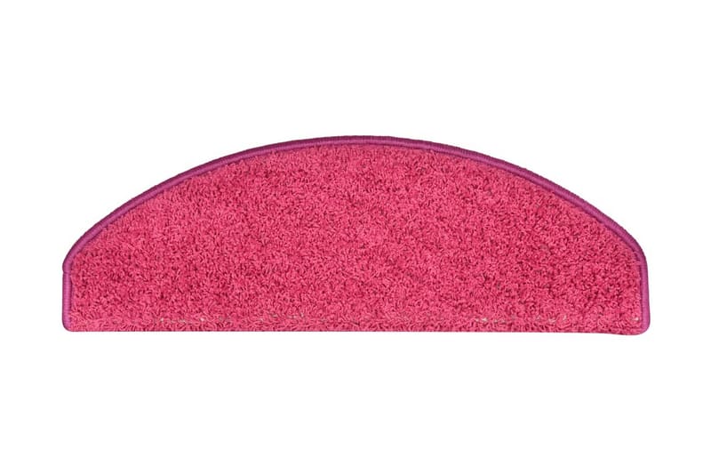 Trappetrinnstepper 15 stk rosa 65x21x4 cm - Rosa - Tekstiler - Tepper & Matter - Spesialmatte - Trappetepper