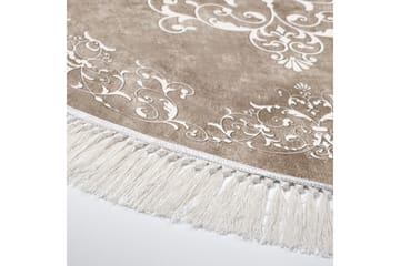 Alanur Home Matte 160x160 cm - Beige - Tekstiler - Tepper & Matter - Moderne tepper - Wiltontepper