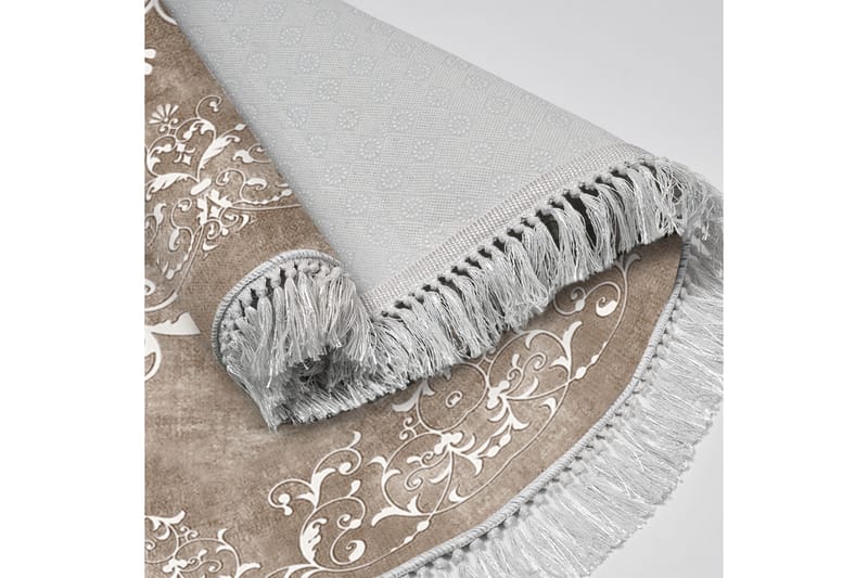 Alanur Home Matte 180 cm Rund - Beige - Tekstiler - Tepper & Matter - Store tepper